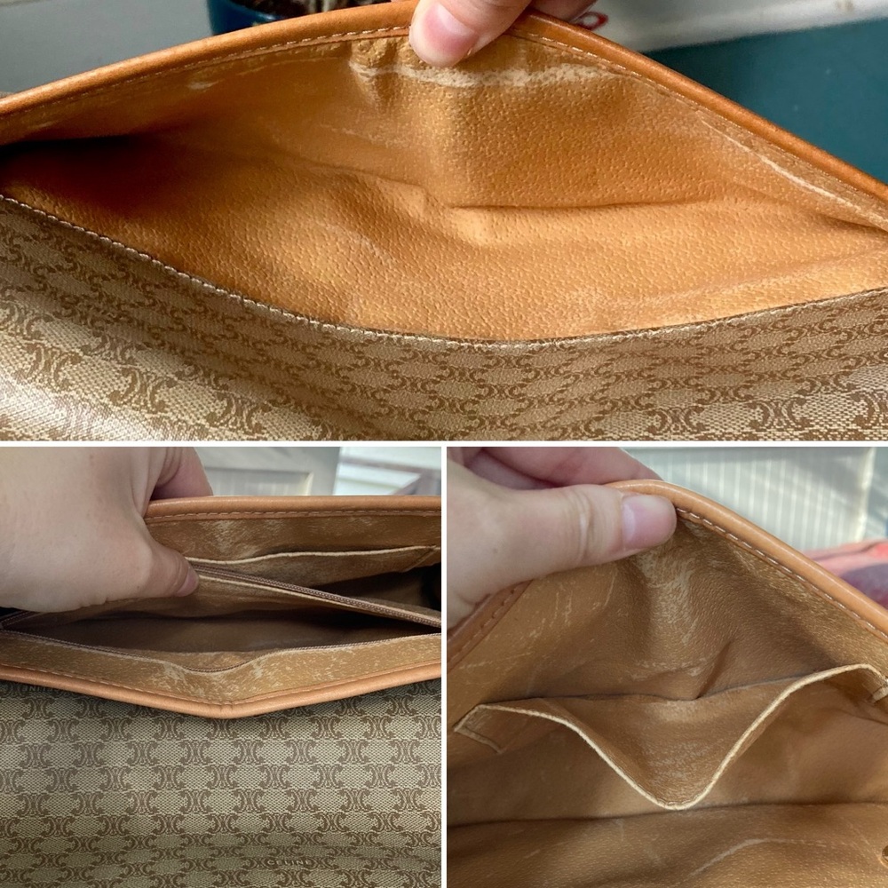 ❌SOLD❌ Celine ✨HP✨ Vintage Macadam Envelope Flap Bag - Picture 14 of 17